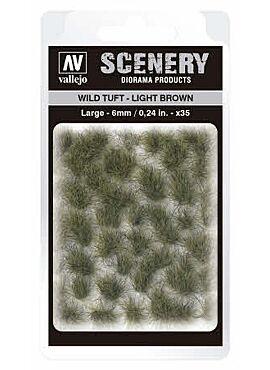 Wild Tuft - Light Brown 6 mm